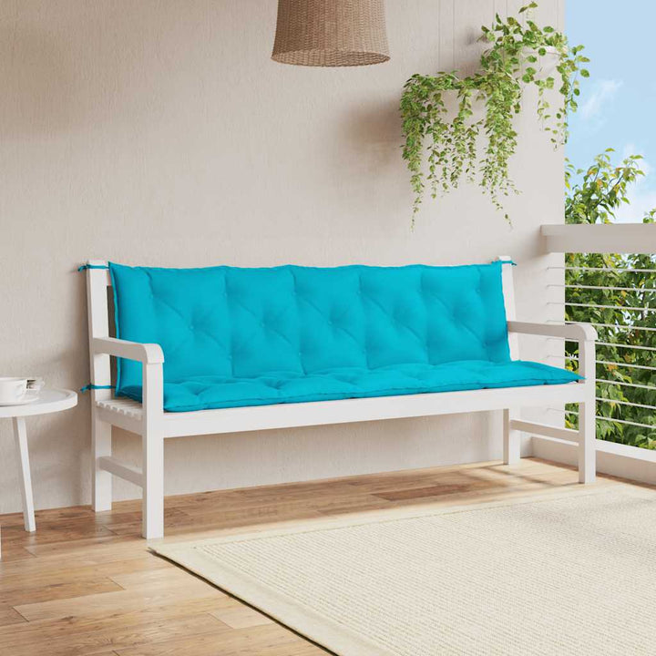 Bänkdyna För Trädgården Gräddvit 100X(50+50)X7 Cm Oxfordtyg