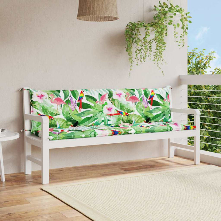 Bänkdyna För Trädgården Gräddvit 100X(50+50)X7 Cm Oxfordtyg