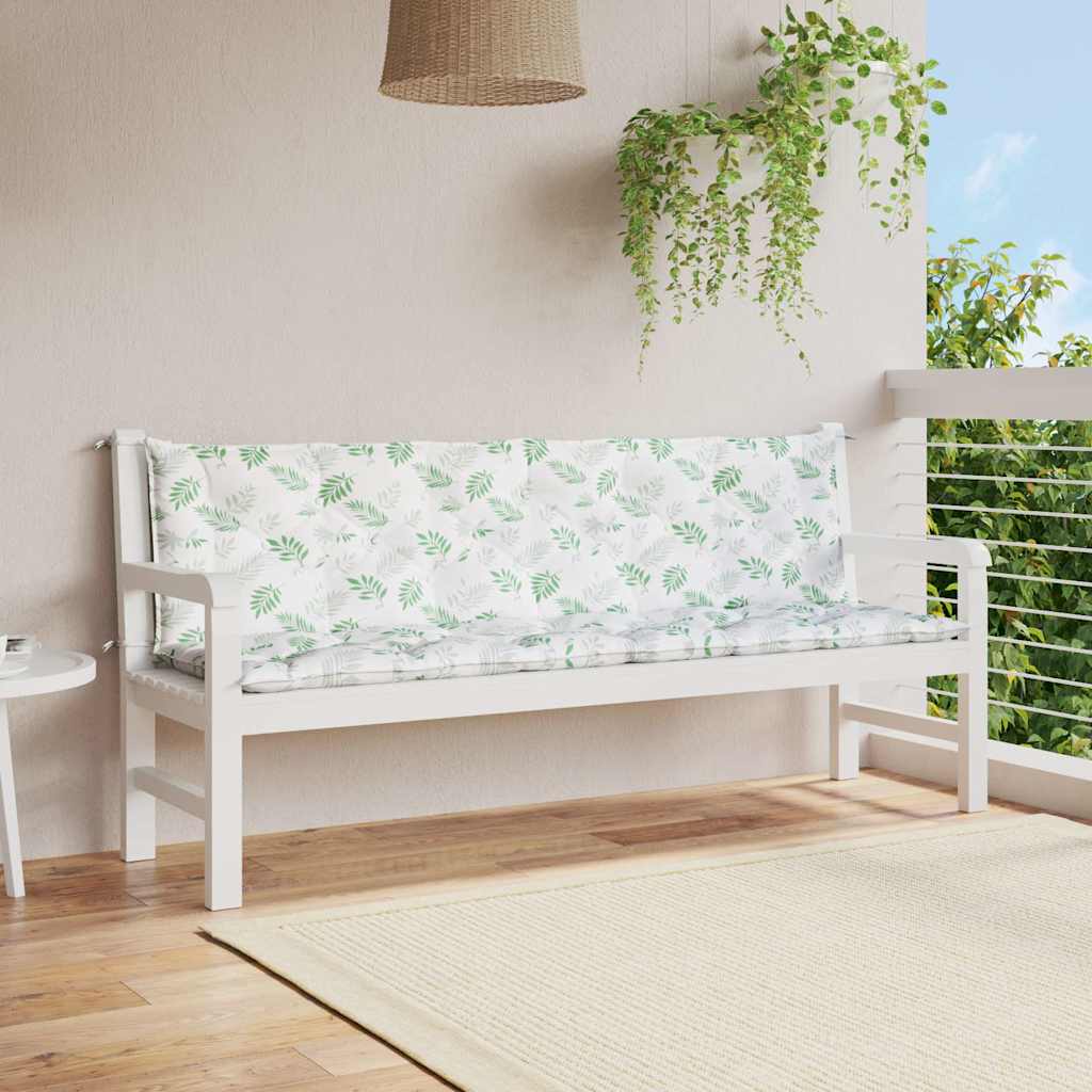 Bänkdyna För Trädgården Gräddvit 100X(50+50)X7 Cm Oxfordtyg