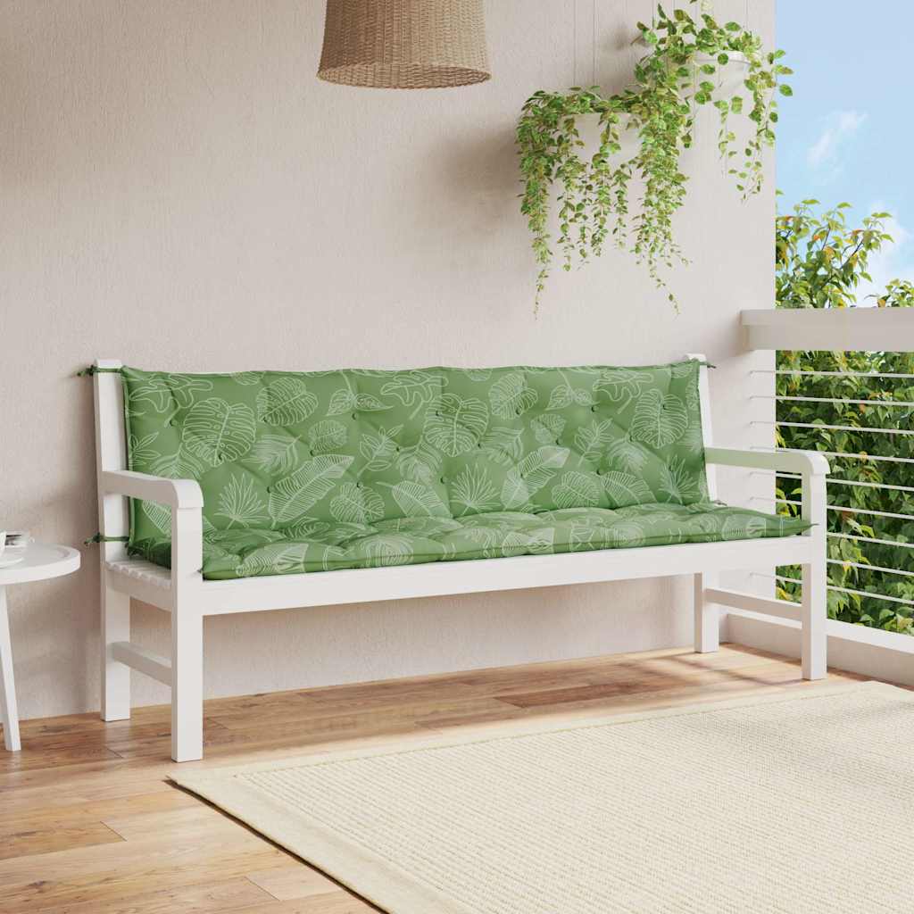 Bänkdyna För Trädgården Gräddvit 100X(50+50)X7 Cm Oxfordtyg