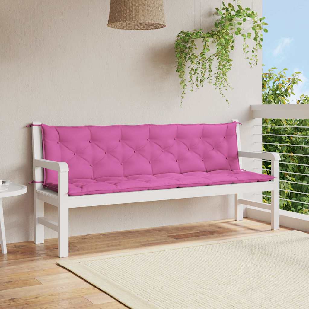 Bänkdyna För Trädgården Gräddvit 100X(50+50)X7 Cm Oxfordtyg