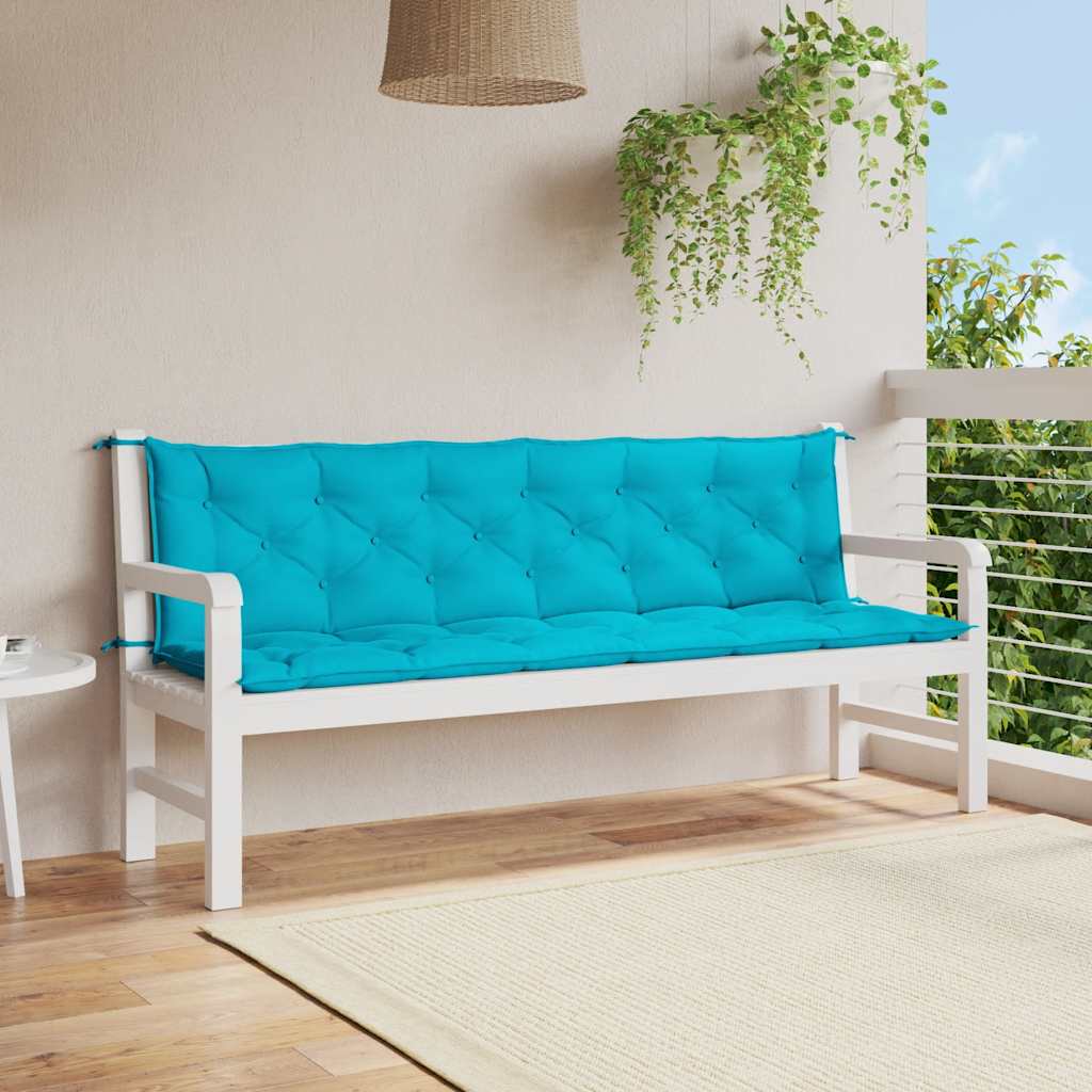 Bänkdyna För Trädgården Gräddvit 100X(50+50)X7 Cm Oxfordtyg
