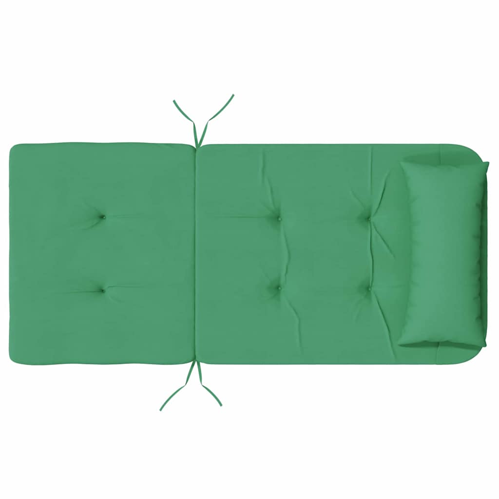 Stolkuddar Enfärgad 2 Pcs Grön 58 X 77 X 4,5 Cm Oxford Tyg