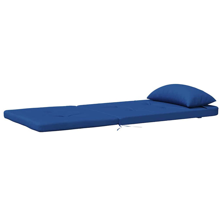 Stolkuddar Enfärgad 2 Pcs Blå 58 X 77 X 4,5 Cm Oxford Tyg