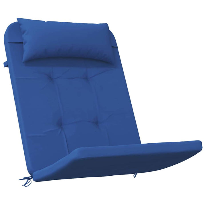 Stolkuddar Enfärgad 2 Pcs Blå 58 X 77 X 4,5 Cm Oxford Tyg
