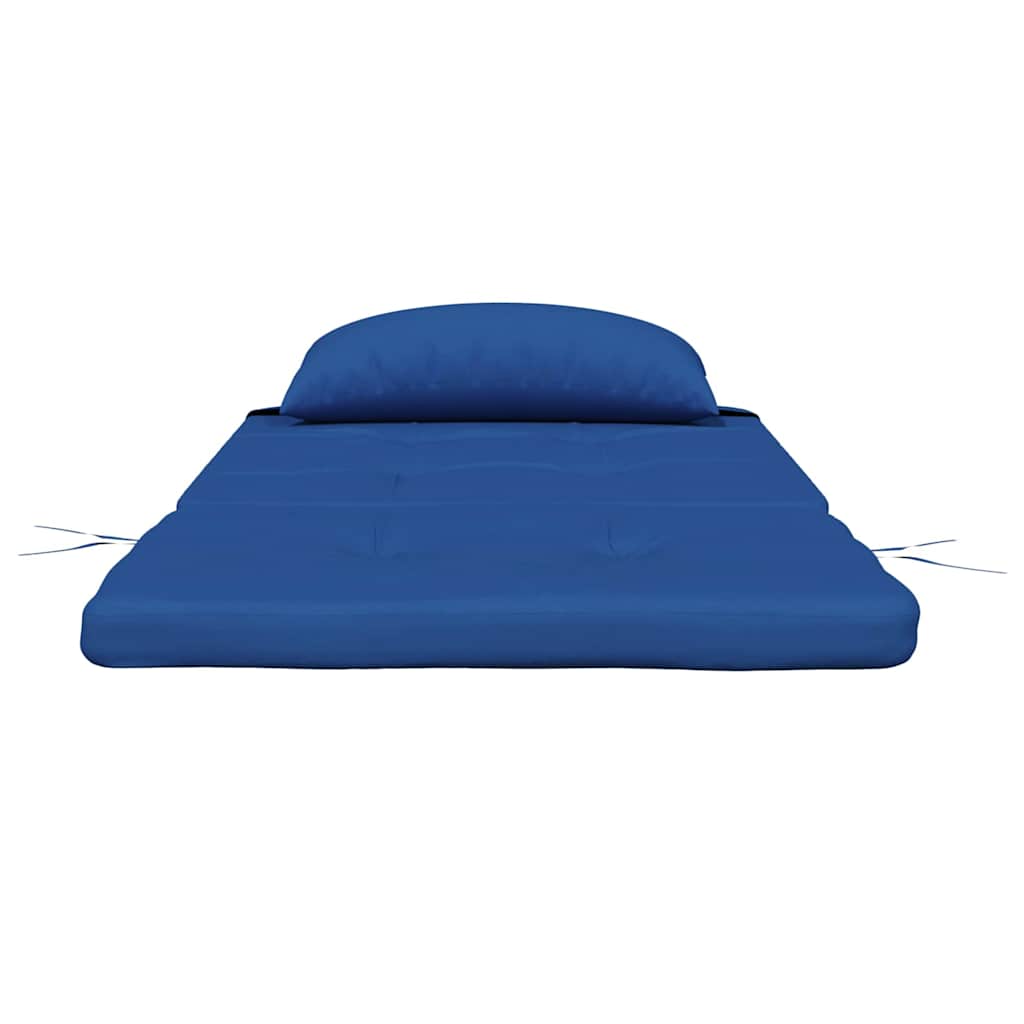 Stolkuddar Enfärgad 2 Pcs Blå 58 X 77 X 4,5 Cm Oxford Tyg