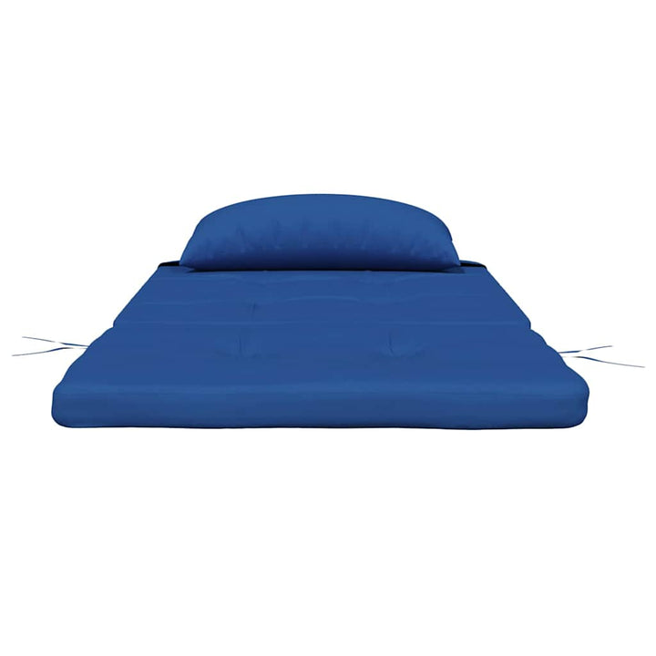 Stolkuddar Enfärgad 2 Pcs Blå 58 X 77 X 4,5 Cm Oxford Tyg