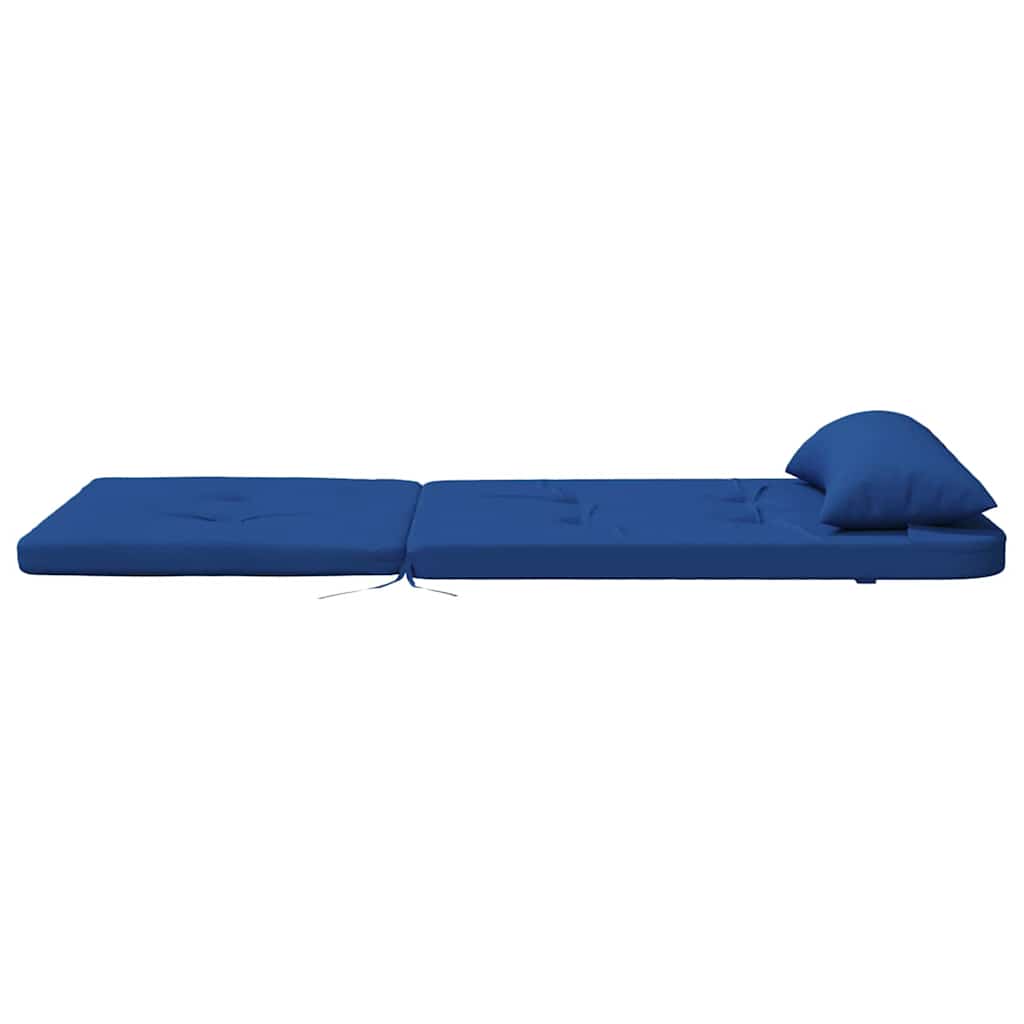 Stolkuddar Enfärgad 2 Pcs Blå 58 X 77 X 4,5 Cm Oxford Tyg