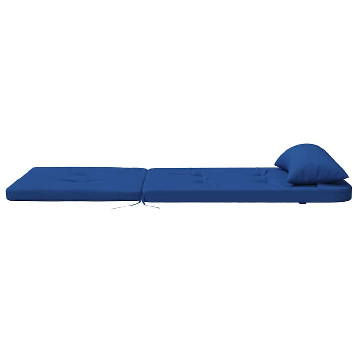 Stolkuddar Enfärgad 2 Pcs Blå 58 X 77 X 4,5 Cm Oxford Tyg