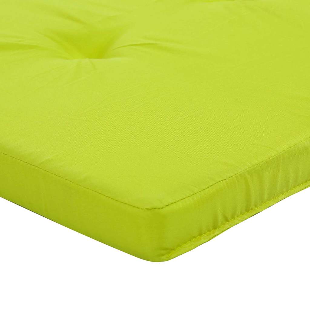 Stolkuddar 2 Pcs Klart Grön. 58 X 77 X 4,5 Cm Oxford Tyg