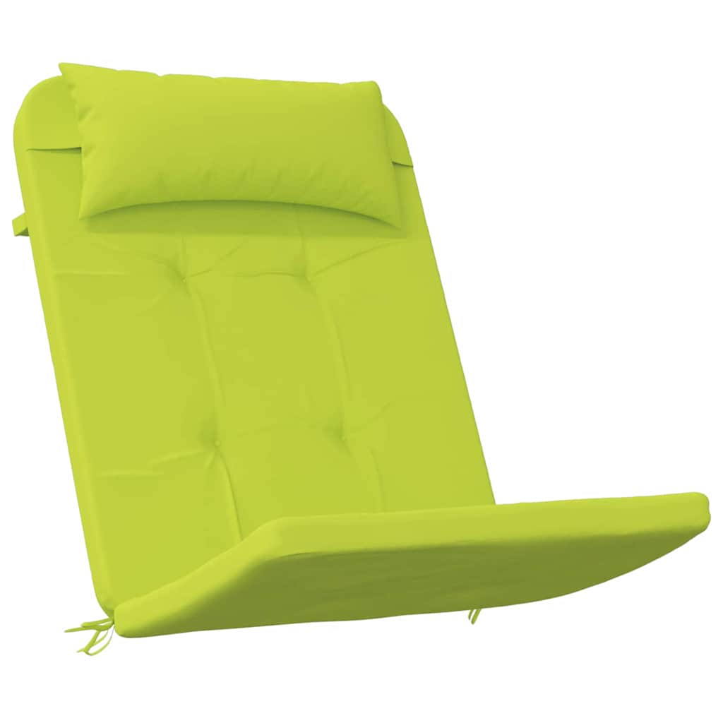 Stolkuddar 2 Pcs Klart Grön. 58 X 77 X 4,5 Cm Oxford Tyg