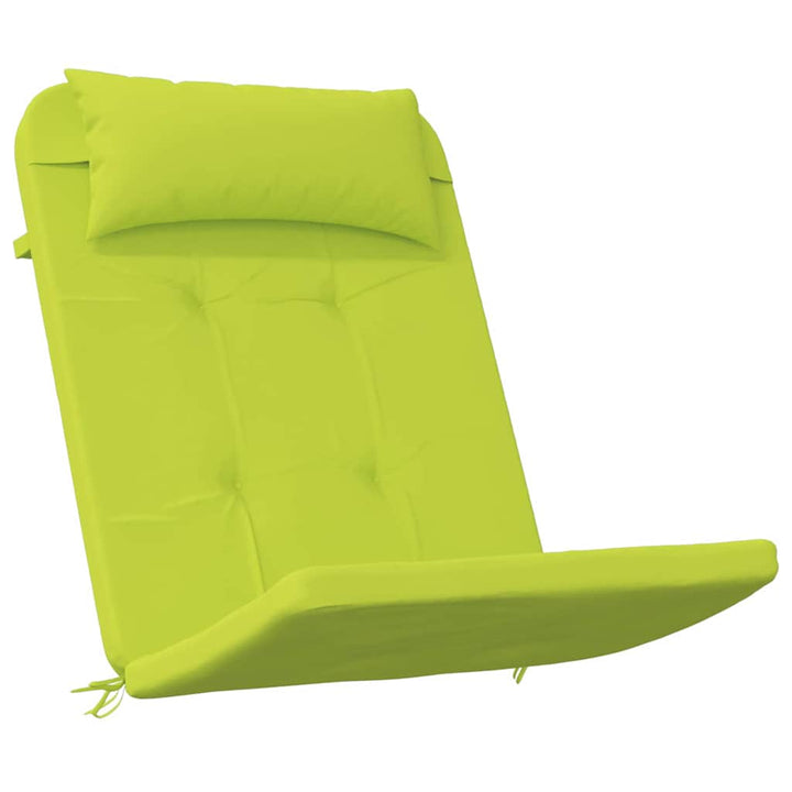 Stolkuddar 2 Pcs Klart Grön. 58 X 77 X 4,5 Cm Oxford Tyg