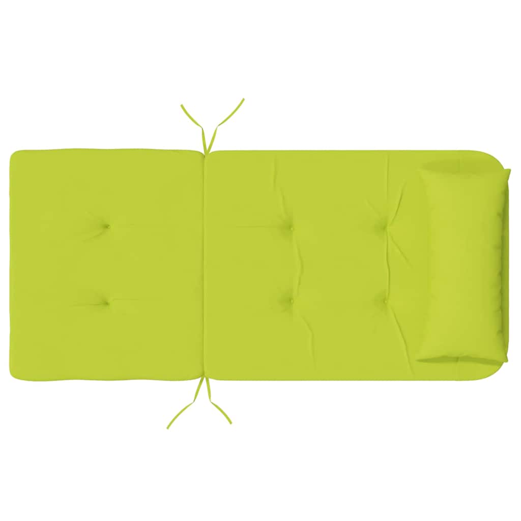 Stolkuddar 2 Pcs Klart Grön. 58 X 77 X 4,5 Cm Oxford Tyg