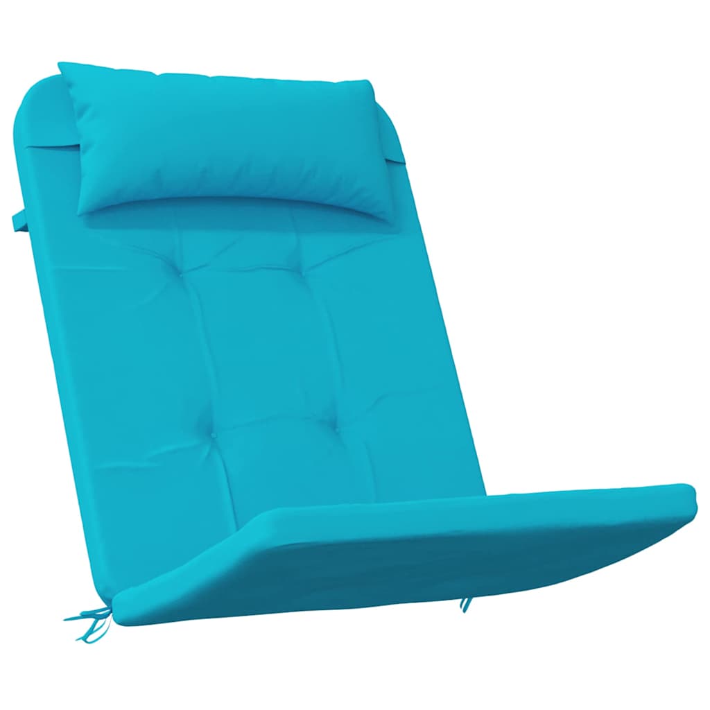 Stolkuddar Enfärgad 2 Pcs Turkos 58 X 77 X 4,5 Cm Oxford Tyg