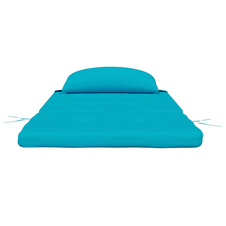 Stolkuddar Enfärgad 2 Pcs Turkos 58 X 77 X 4,5 Cm Oxford Tyg