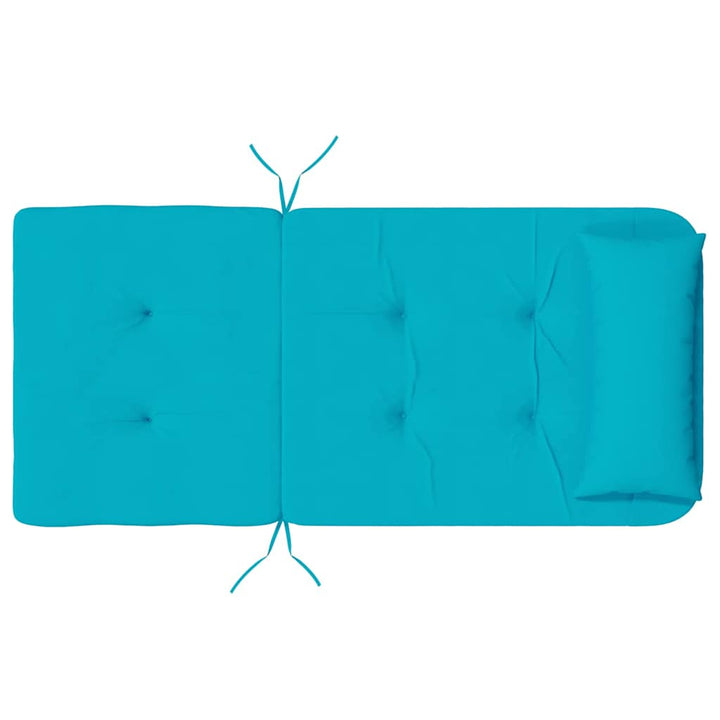 Stolkuddar Enfärgad 2 Pcs Turkos 58 X 77 X 4,5 Cm Oxford Tyg