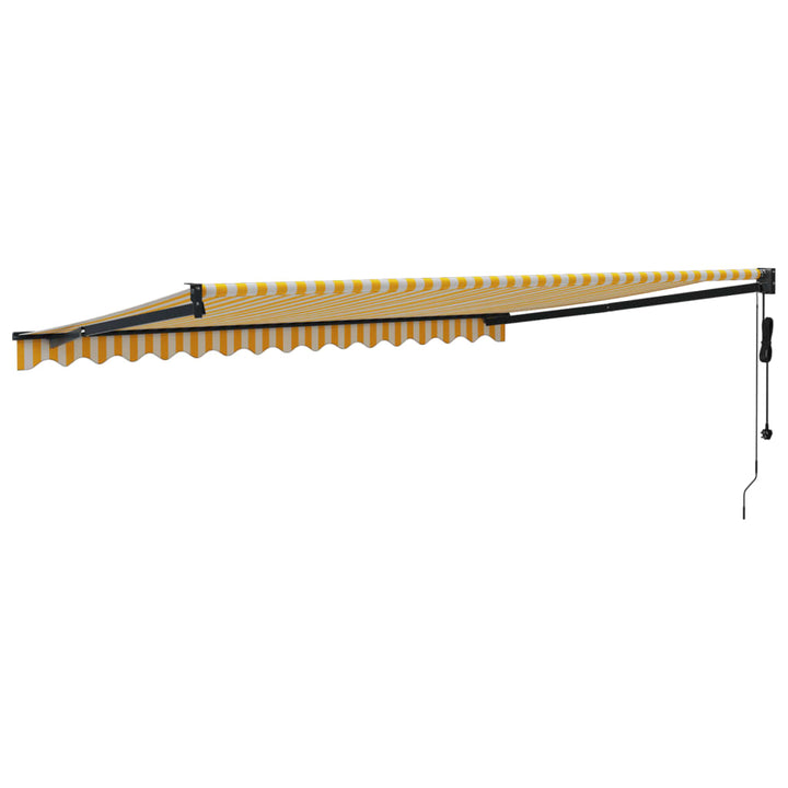 Automatisk Infällbar Markis 4,5X3 M