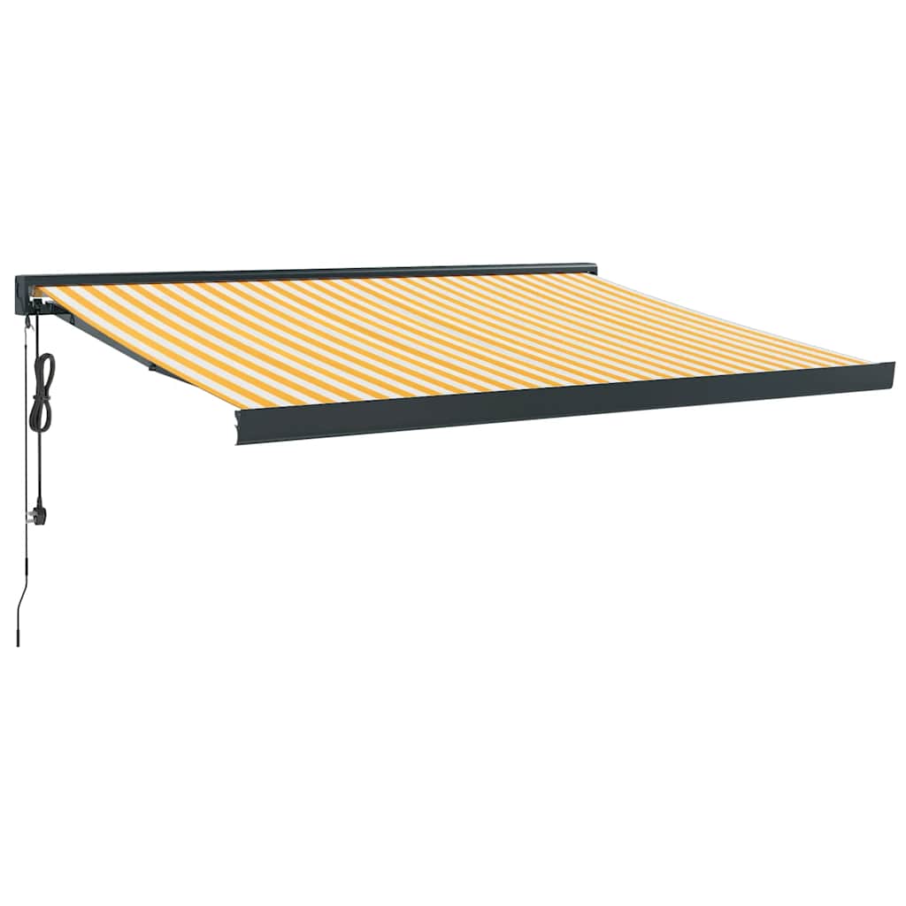 Markis Infällbar 3X2,5 M Tyg&Aluminium