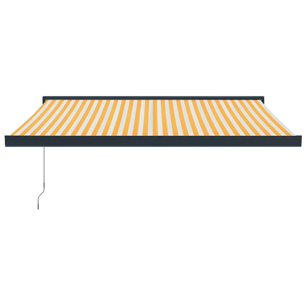 Markis Infällbar 3X2,5 M Tyg&amp;Aluminium