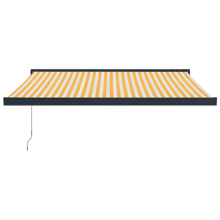 Markis Infällbar 3X2,5 M Tyg&amp;Aluminium