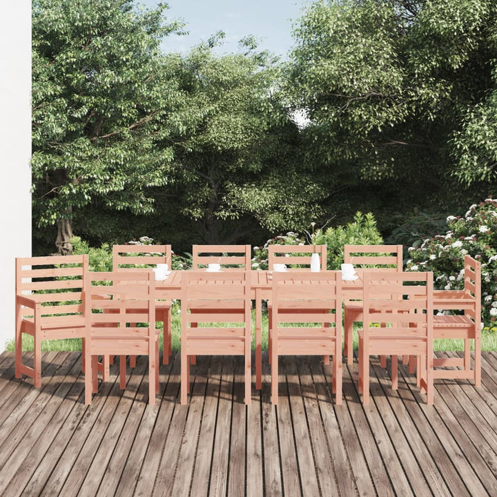 Matgrupp För Trädgården 11 Delar Massiv Furu