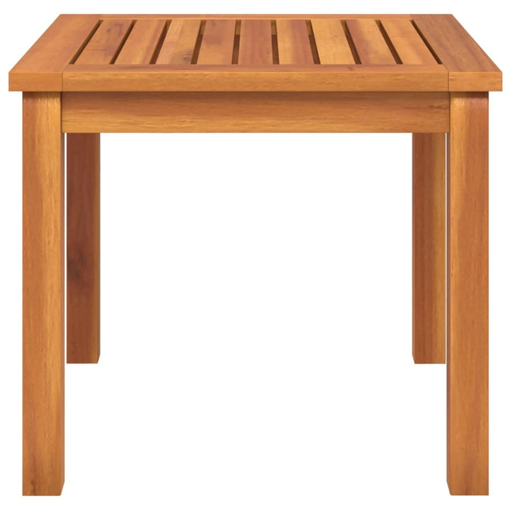 Soffbord 40X40X36 Cm Massivt Akaciaträ