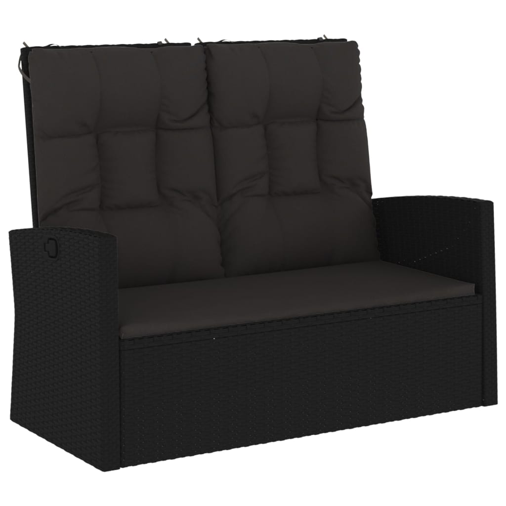 Trädgårdssoffa Med Dynor 118 Cm Konstrotting