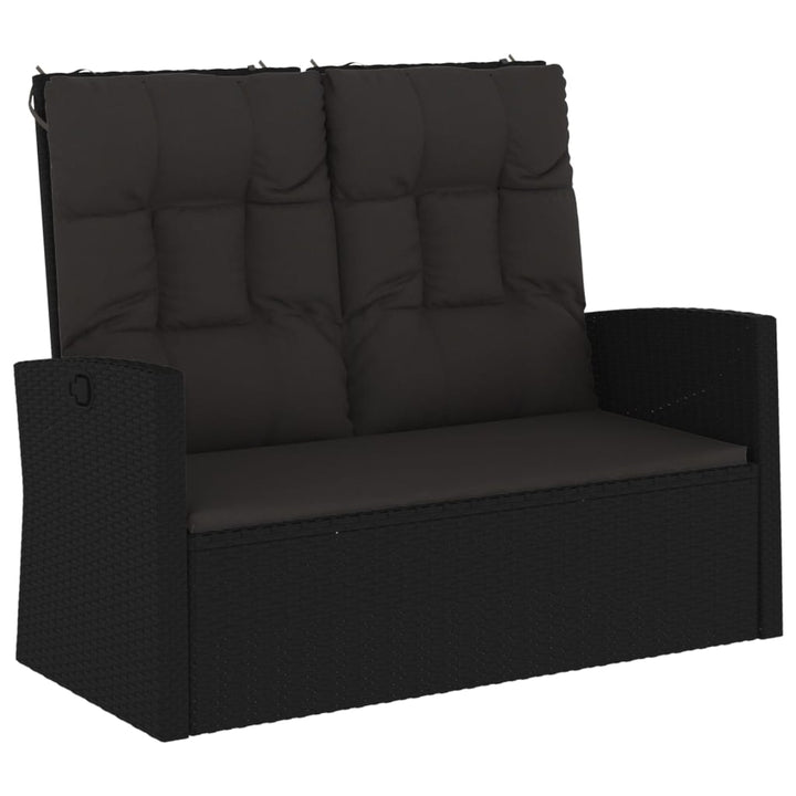 Trädgårdssoffa Med Dynor 118 Cm Konstrotting