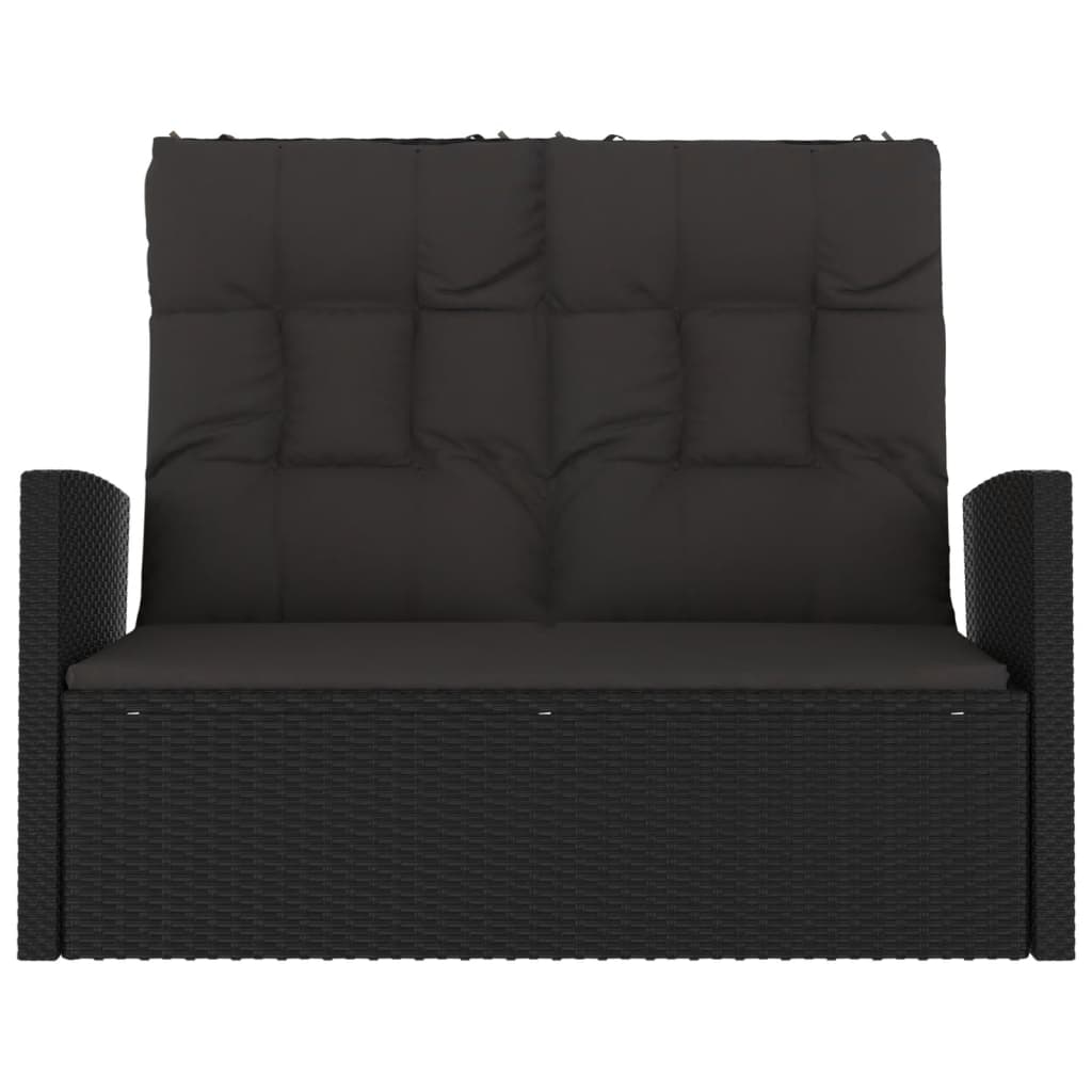 Trädgårdssoffa Med Dynor 118 Cm Konstrotting