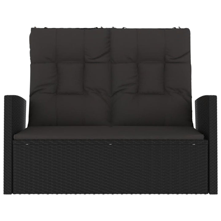 Trädgårdssoffa Med Dynor 118 Cm Konstrotting