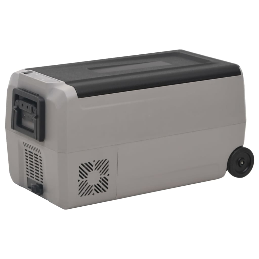 Kylbox Med Hjul Och Adapter Svart &amp; Grå Pp &amp; Pe