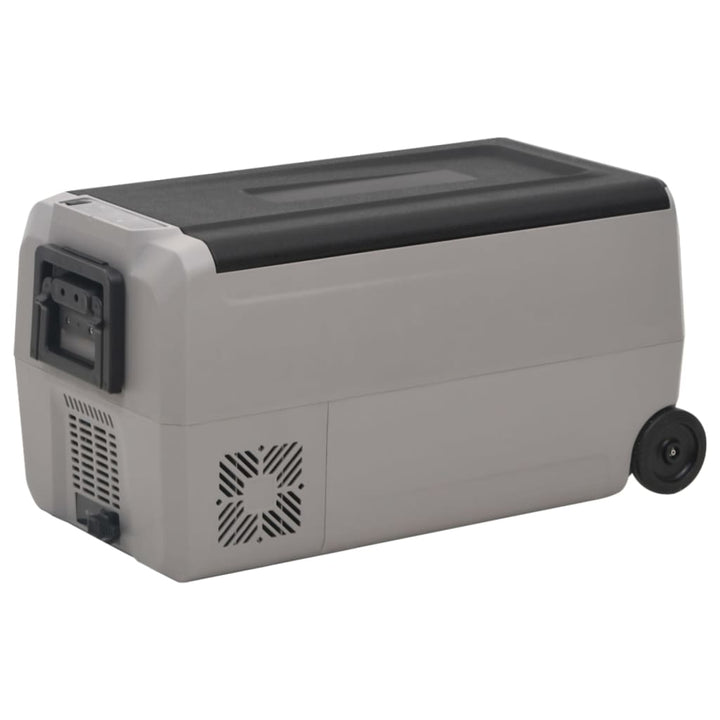 Kylbox Med Hjul Och Adapter Svart &amp; Grå Pp &amp; Pe