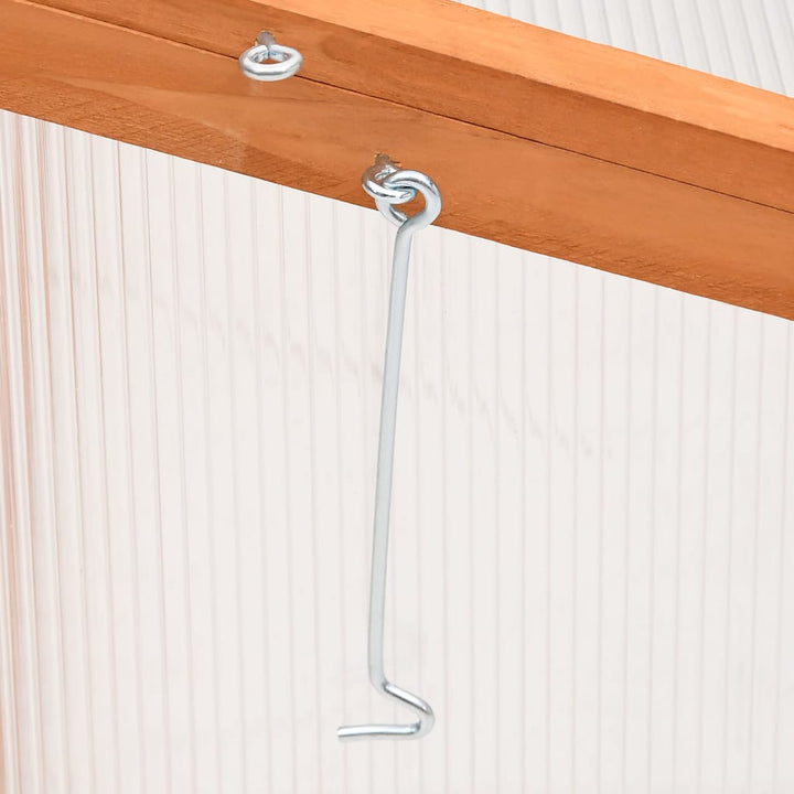 Växthus 110X56X39 Cm Granträ