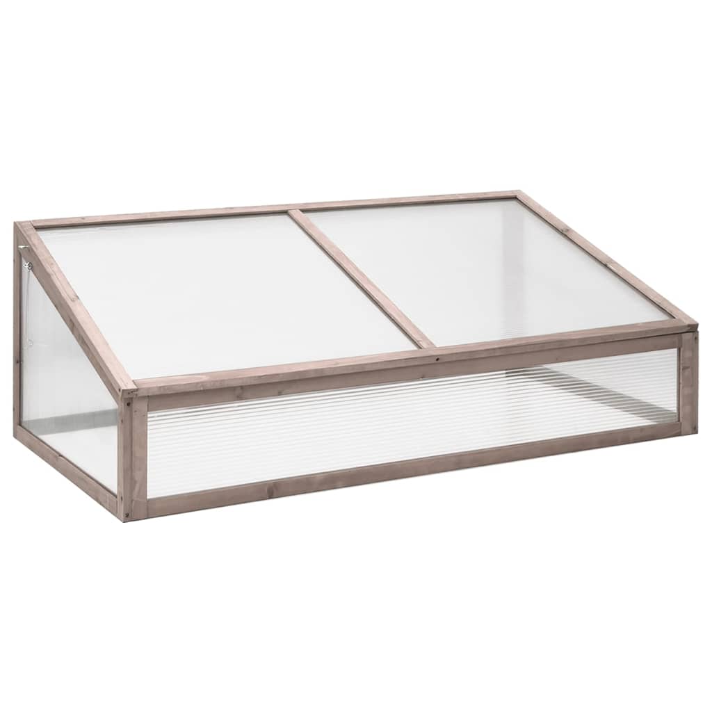 Växthus 110X56X39 Cm Granträ