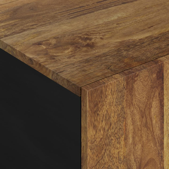 Soffbord 100X54X40 Cm Massivt Mangoträ Och Konstruerat Trä