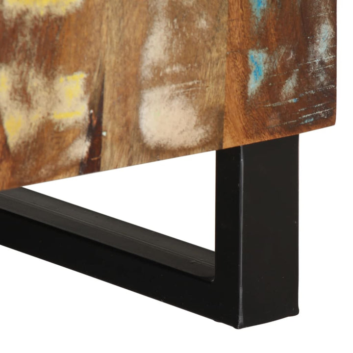 Tv-Skåp 80X33X46 Cm Massivt Återvunnet Och Konstruerat Trä