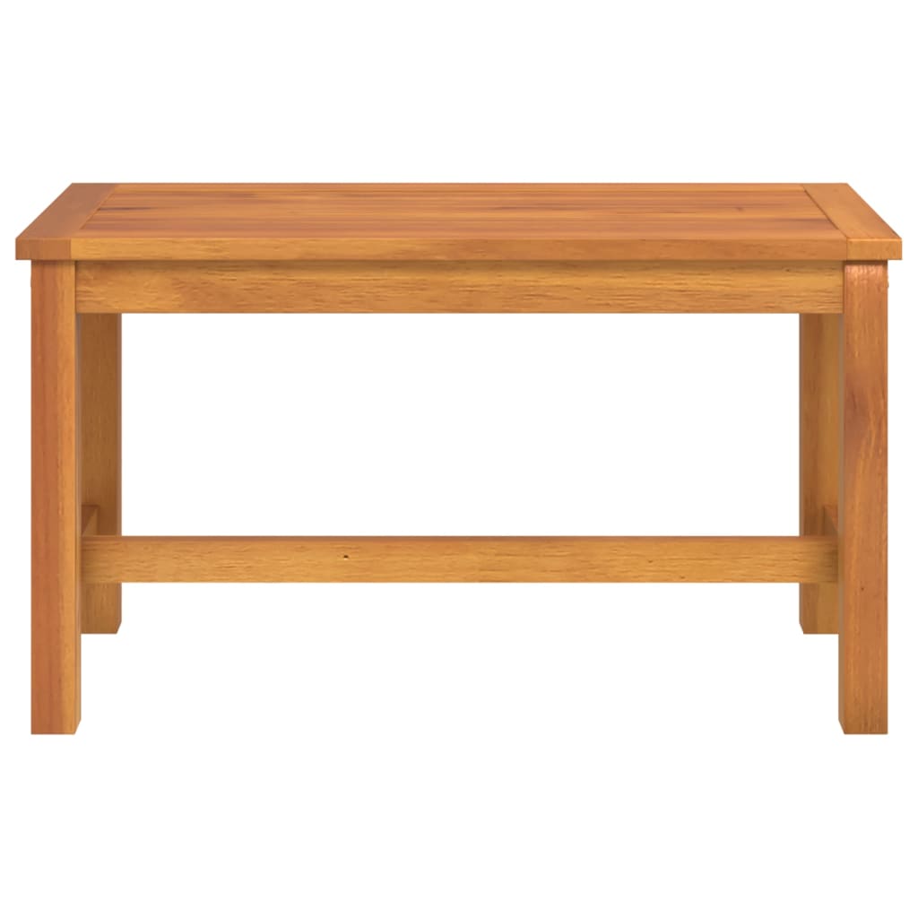 Trädgårdsbänk 80X35X45 Cm Massivt Akaciaträ