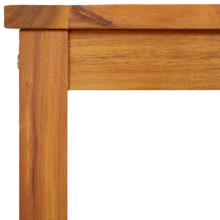 Trädgårdsbänk 80X35X45 Cm Massivt Akaciaträ
