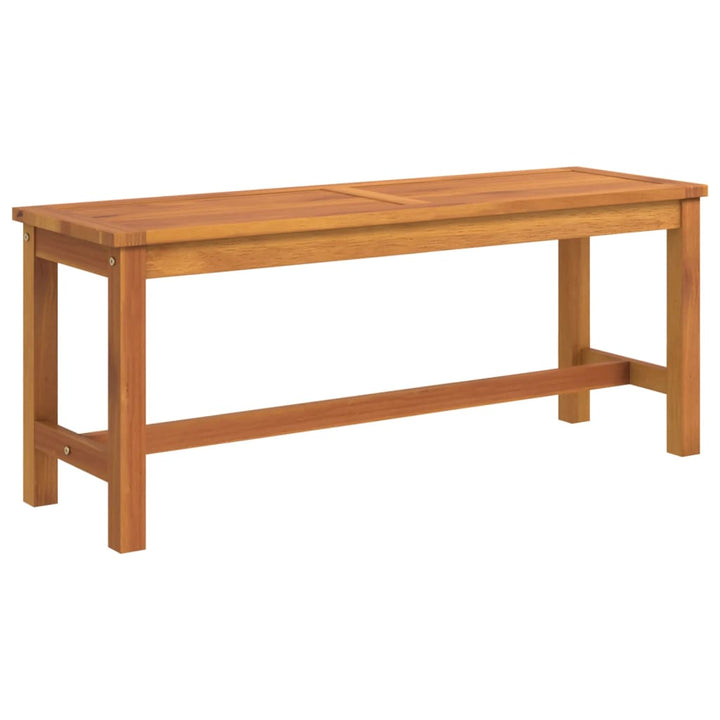 Trädgårdsbänk 110X35X45 Cm Massivt Akaciaträ