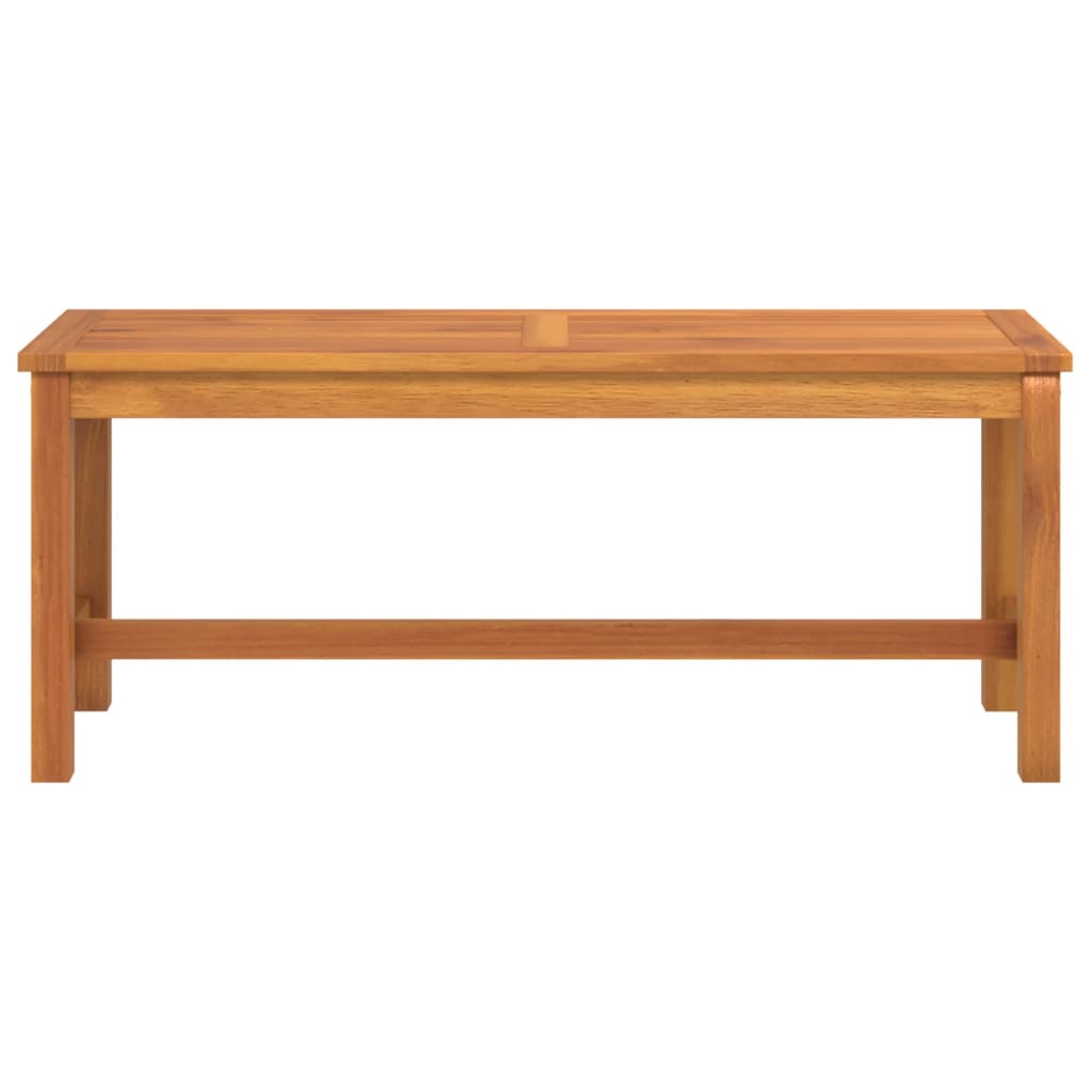 Trädgårdsbänk 110X35X45 Cm Massivt Akaciaträ