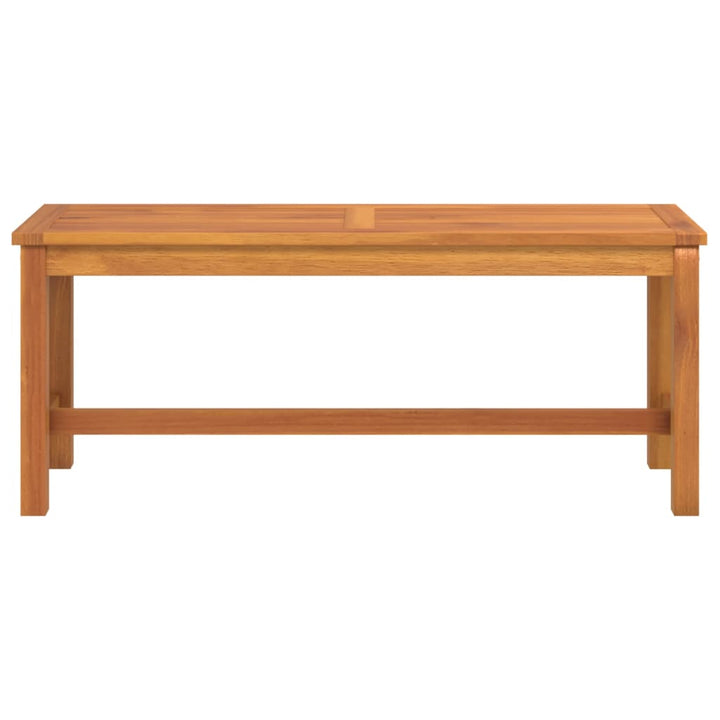 Trädgårdsbänk 110X35X45 Cm Massivt Akaciaträ