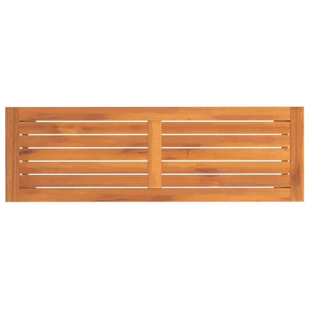 Trädgårdsbänk 110X35X45 Cm Massivt Akaciaträ