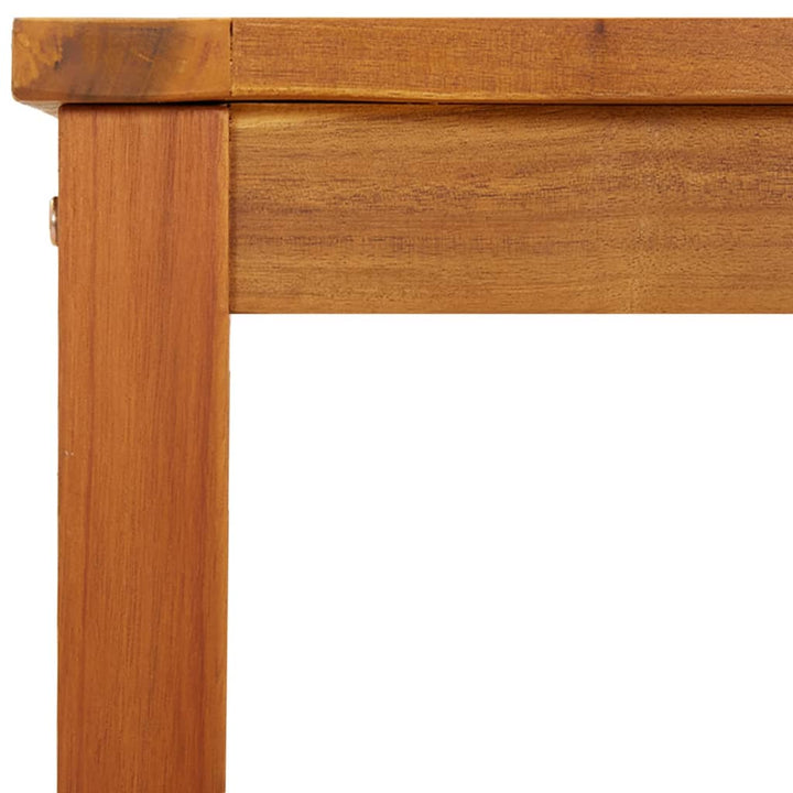 Trädgårdsbänk 110X35X45 Cm Massivt Akaciaträ