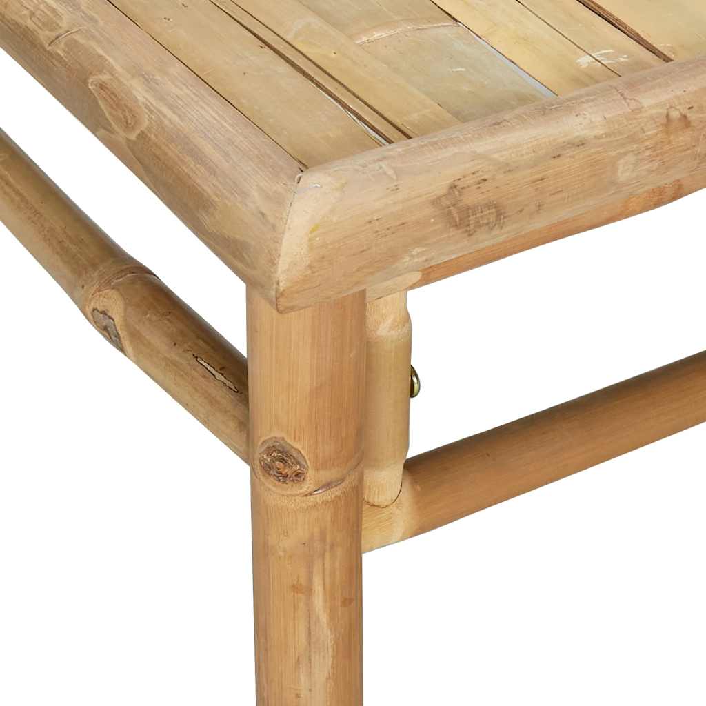 Loungegrupp För Trädgården 3 Delar Dynor Bambu