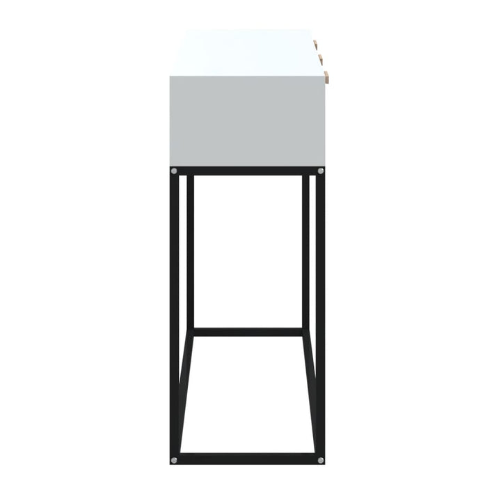 Konsolbord 105X30X75 Cm Konstruerat Trä Och Järn