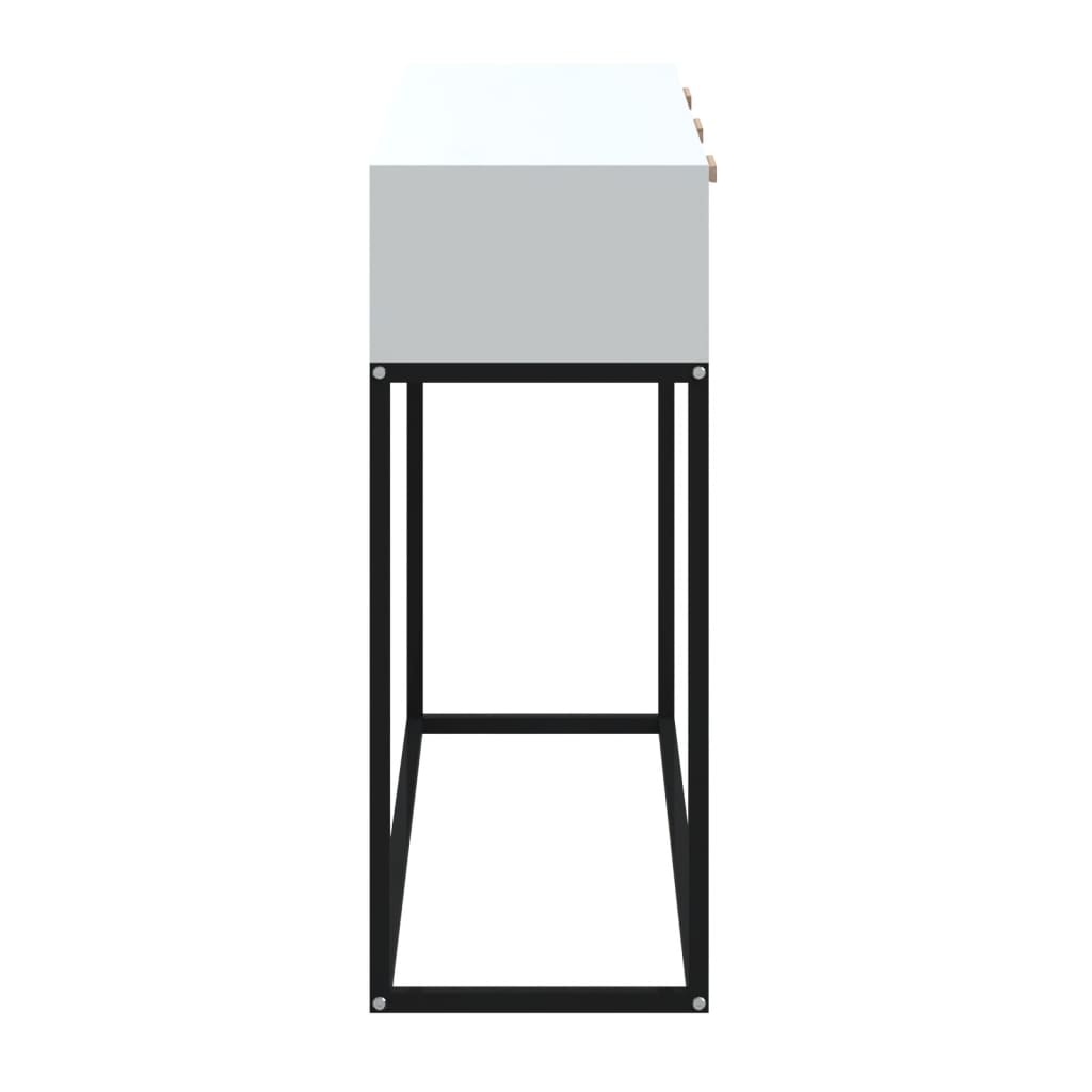Konsolbord 105X30X75 Cm Konstruerat Trä Och Järn