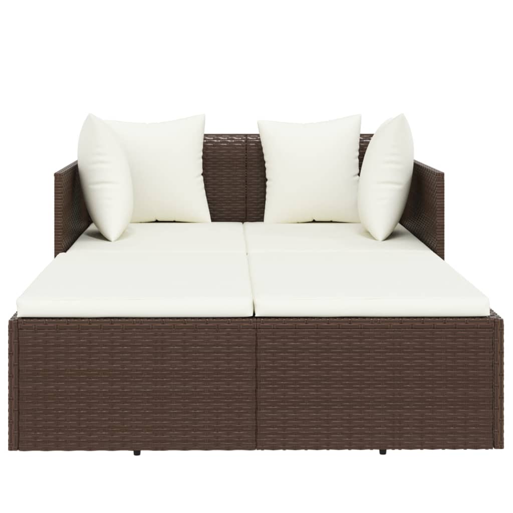 Solsäng Med Dynor 182X118X63 Cm Konstrotting
