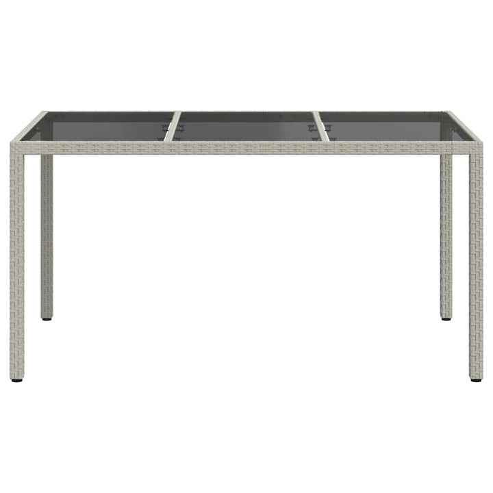 Trädgårdsbord Vit 150 X 90 X 75 Cm Konstrotting