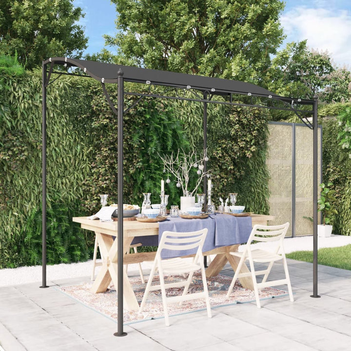 Paviljong Gräddvit 2X2,3 M 180 G/M² Tyg Och Stål