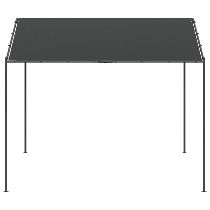 Paviljong Antracit 4X4 M Stål Och Tyg